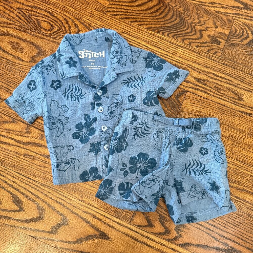 Carters Disney Lilo & Stitch Set 9M